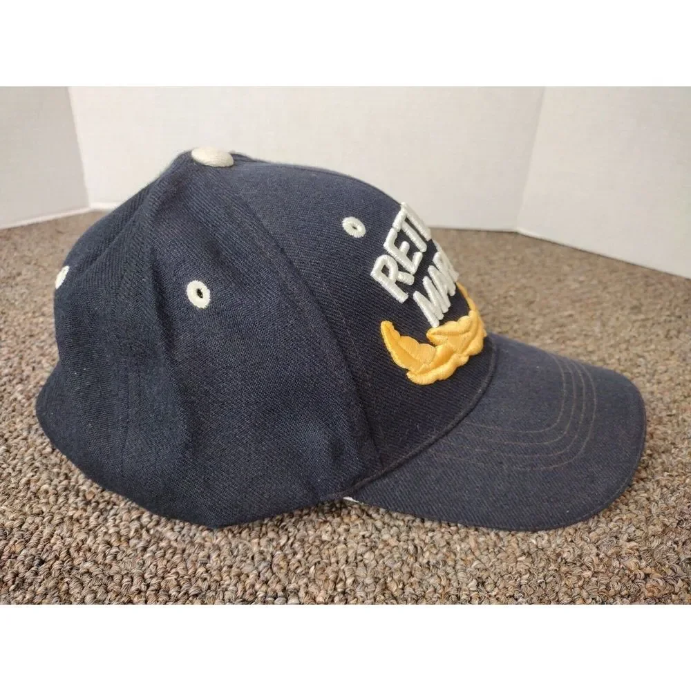 CoStar Retired Marines Hat Cap Blue Strapback